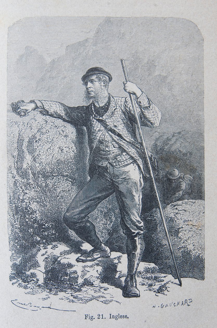 Kuvitus Louis Figuierin "Ihmiskunnasta". tekijältä Unknown artist