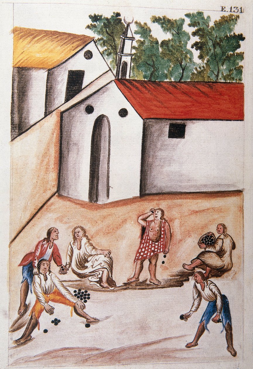 Baltazar Martinez Companionin ja Trujillon piispan (1782-1785) Bujandan kirja "Trujillo del Peru" tai "Codex Martinez Companion" tekijältä Unknown artist