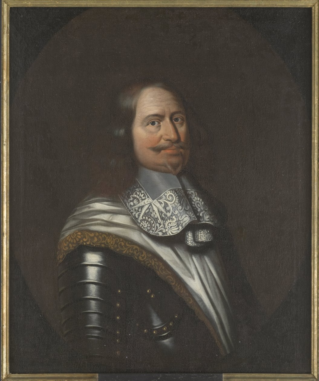 Jacob Kettler, duc de Courlande et Semigalie - Jacob Kettlerin (1610-1682), Kurinmaan ja Semigallian herttua, Anonyymi muotokuva. Öljy kankaalle. Mitat: 90x74 cm. Tukholman kansallismuseo tekijältä Unknown artist