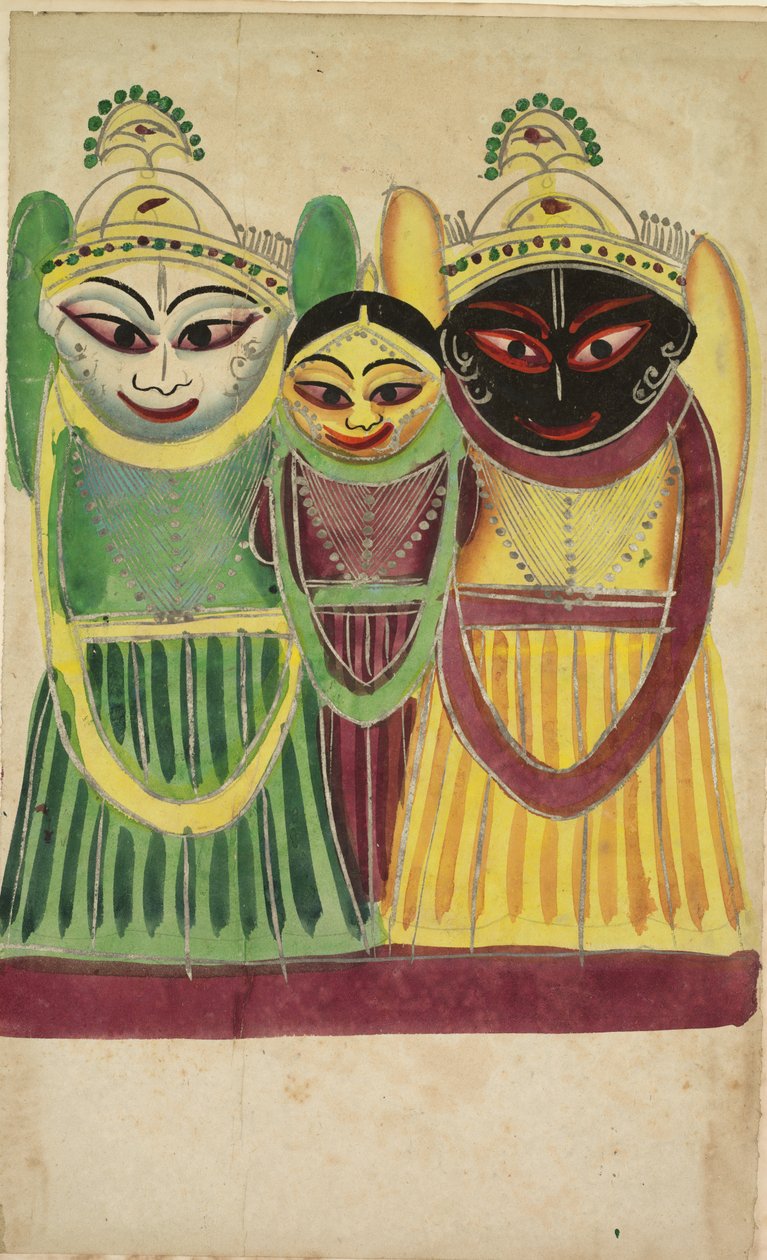 Jagannatha Trio (verso) tekijältä Unknown artist