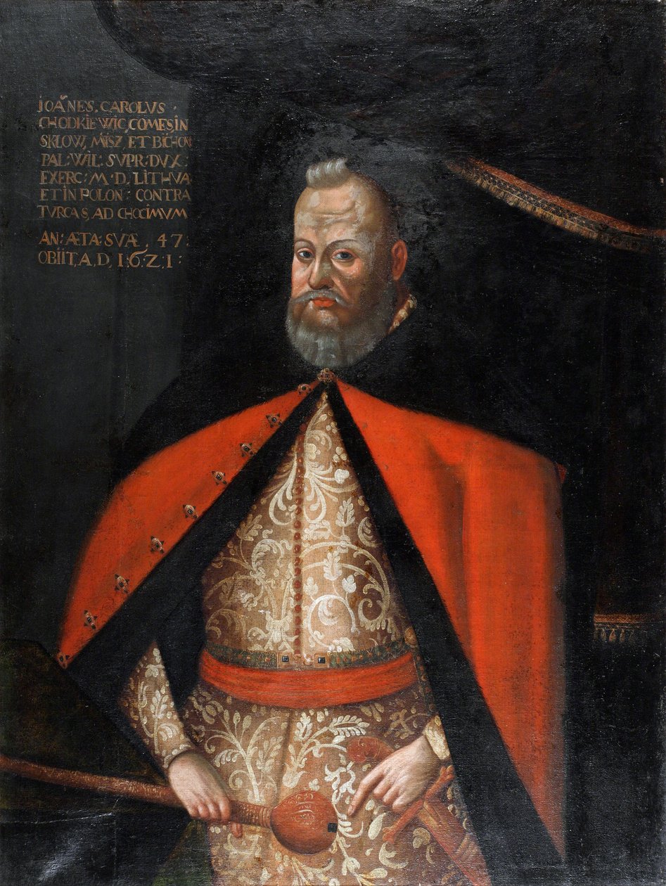Jan Karol Chodkiewicz, Lituanien suurhetmani - Anonyymin Jan Karol Chodkiewiczin (1560-1621) muotokuva. Öljy kankaalle tekijältä Unknown artist