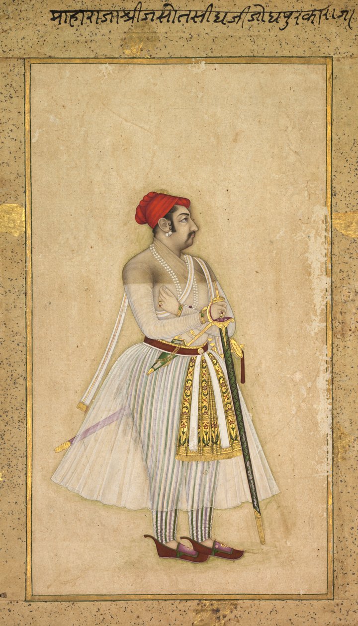 Jaswant Singh Jodhpurista (hallinnassa 1635-1678) tekijältä Unknown artist