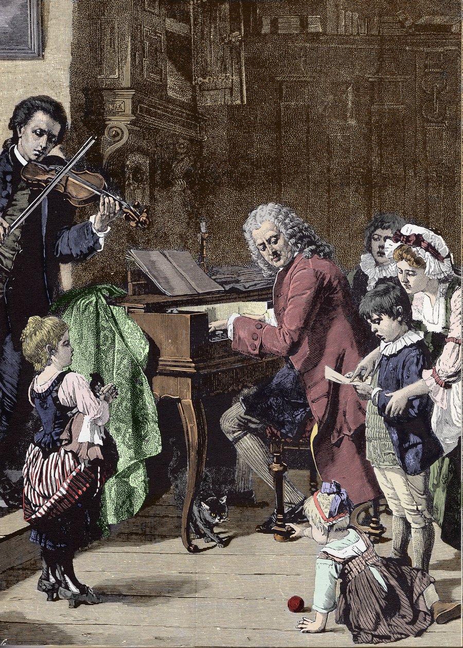 Jean Sebastien Bach (Johann Sebastian Bach tekijältä Unknown artist