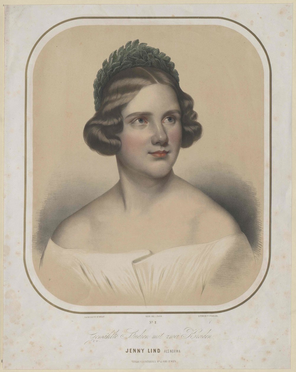 Jenny Lind (tulosta) tekijältä Unknown artist