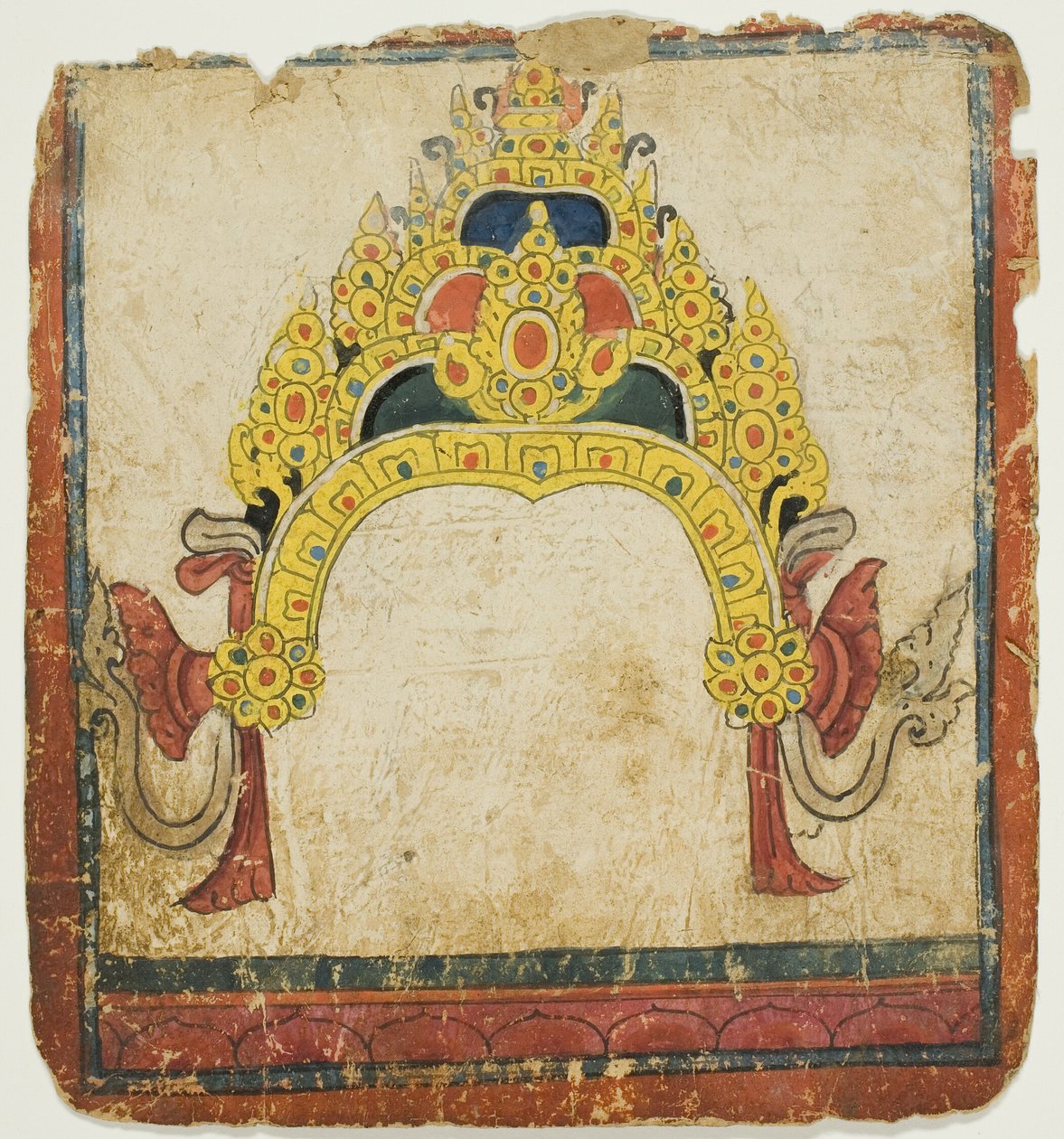 Jalokivinen rituaalikruunu, vihkimiskorttisarjasta (Tsakali) tekijältä Unknown artist
