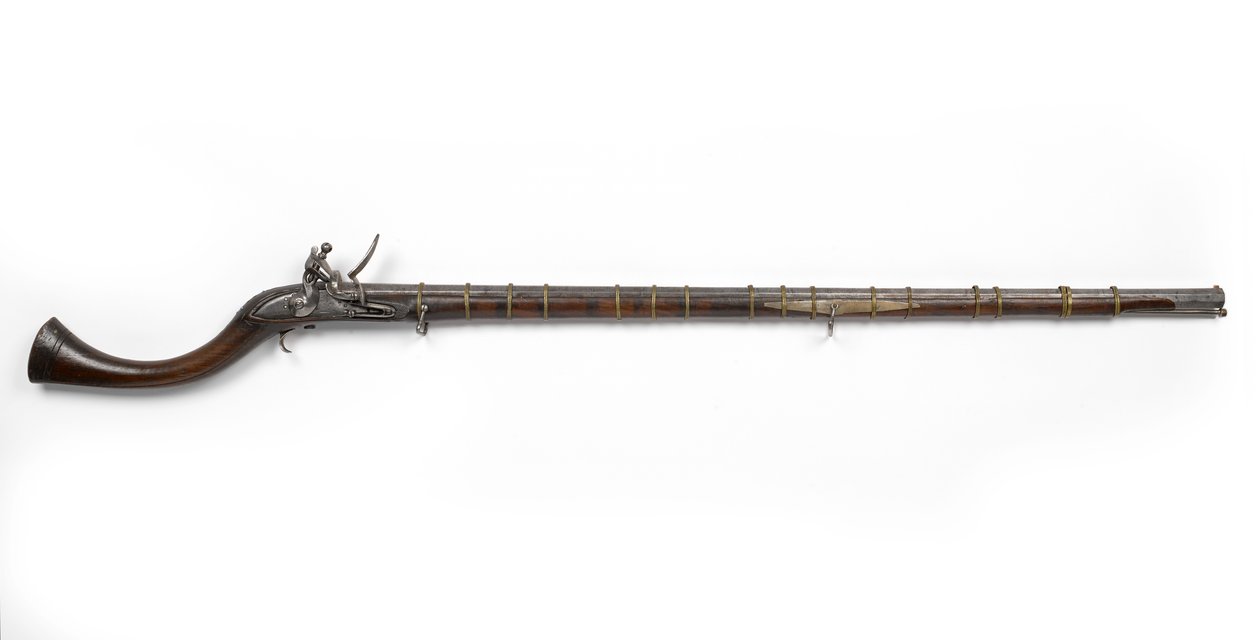 Jezail, n. 1800 (jezail, piikivi) tekijältä Unknown artist