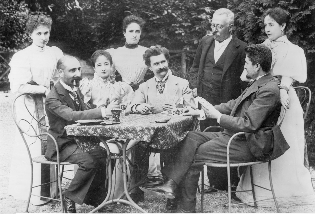 Johann Strauss Ischlin toveripiirissä tekijältä Unknown artist