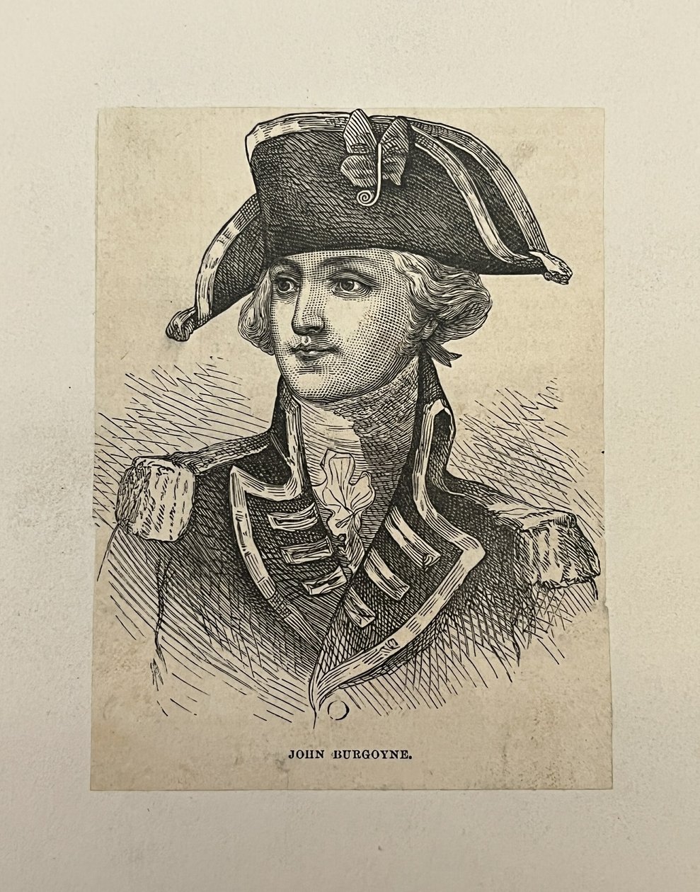 John Burgoyne tekijältä Unknown artist
