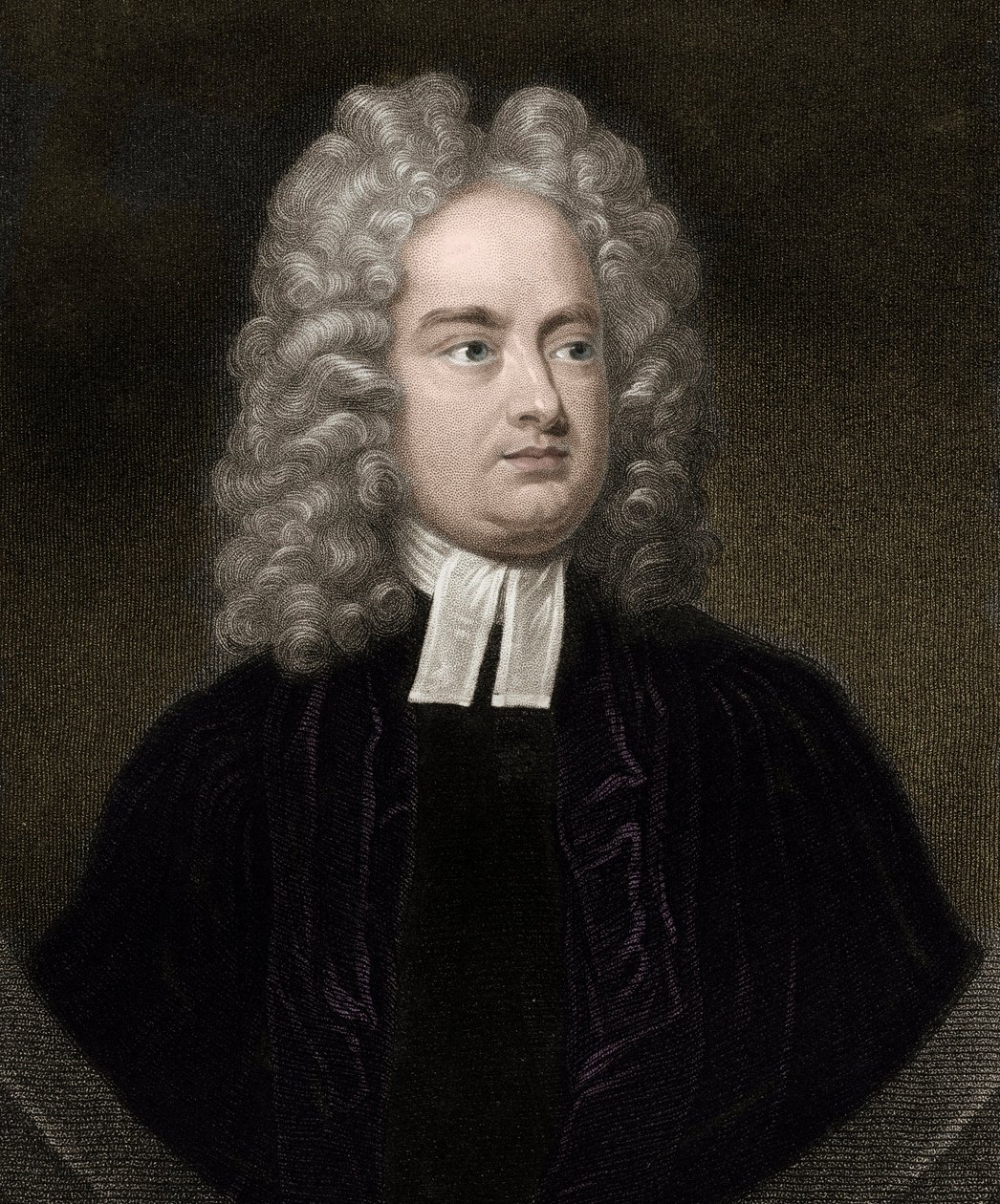 Jonathan Swift (1667-1745) - kaiverrus - 1800-luku tekijältä Unknown artist