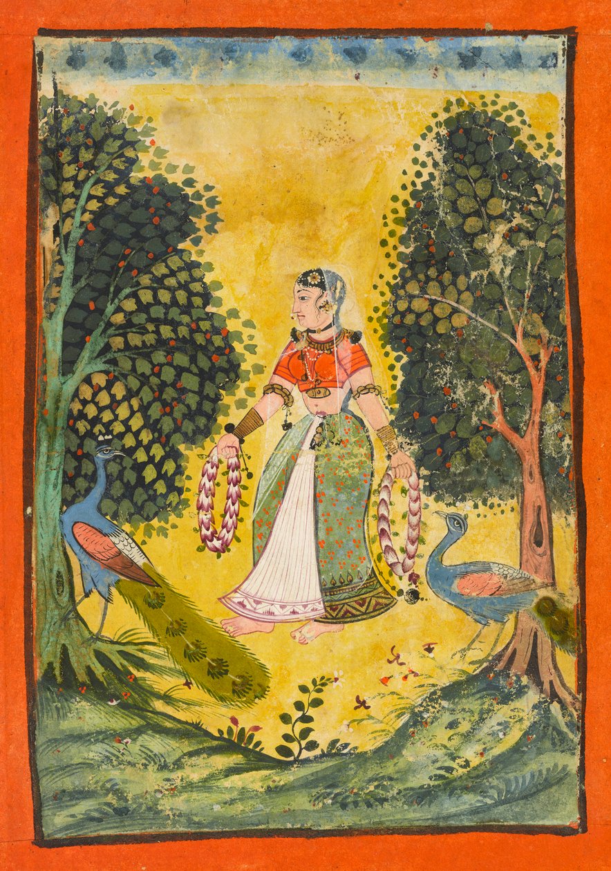 Kakubha Ragini, folio <em>Ragamalassa</em> tekijältä Unknown artist