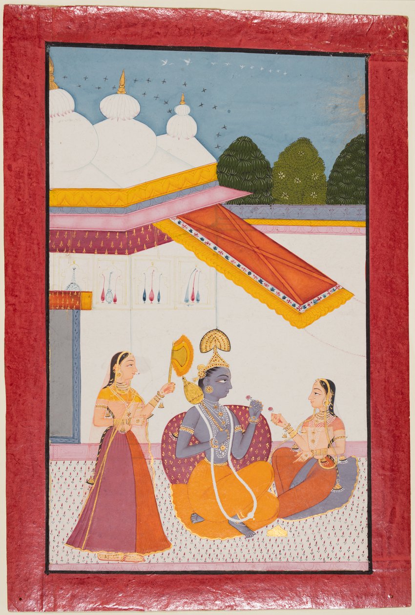Krishna katoksen alla tekijältä Unknown artist