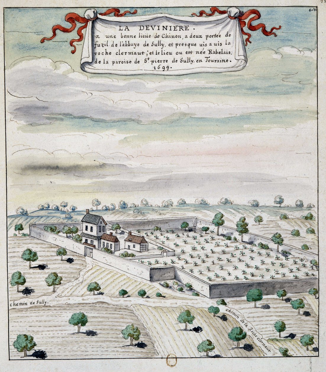 La Devinière (1699), Rabelais