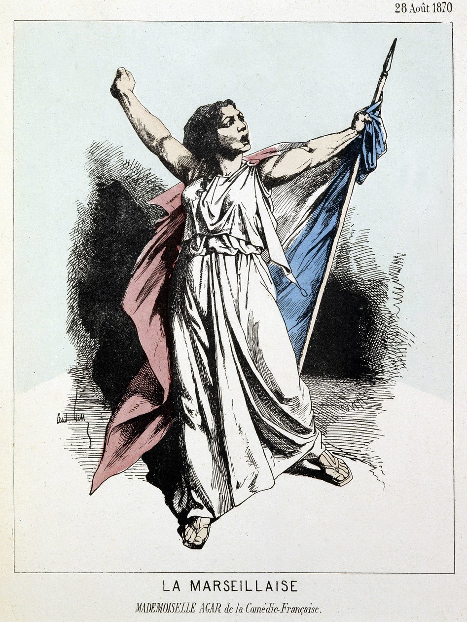 La Marseillaise: Ranskalaisen komedian neiti agar tekijältä Unknown artist