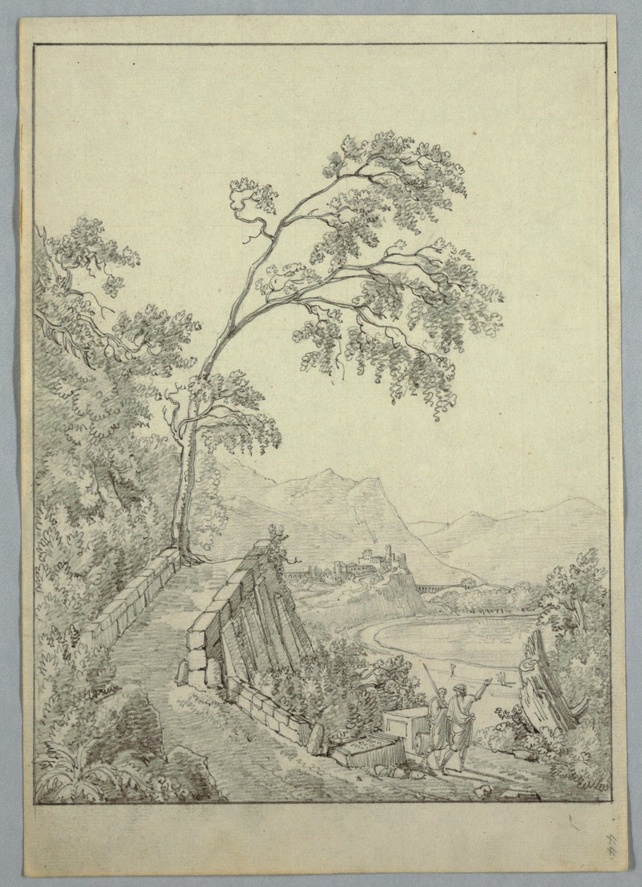 Maisema klassisilla hahmoilla tekijältä Unknown artist