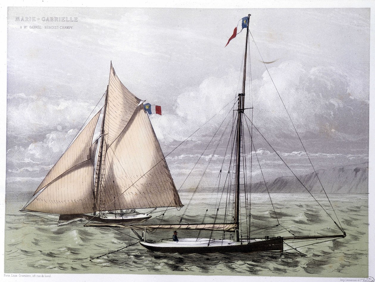 Jahti Marie Gabrielle - "" Le Centauressa""" tekijältä Unknown artist