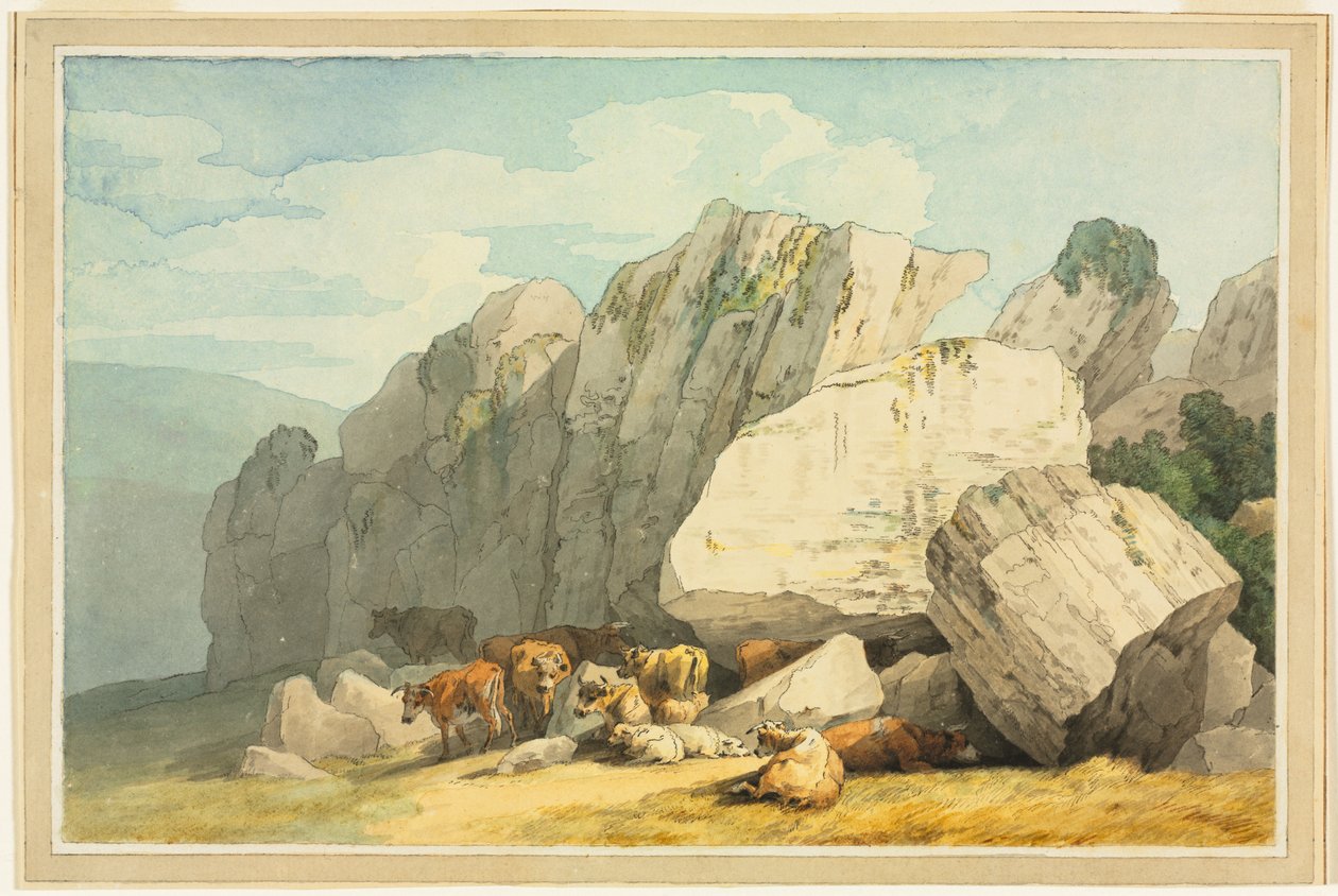 Leigh Tor Rocks Poundsgatessa, lähellä New Bridge on the Dart, Devon tekijältä Unknown artist