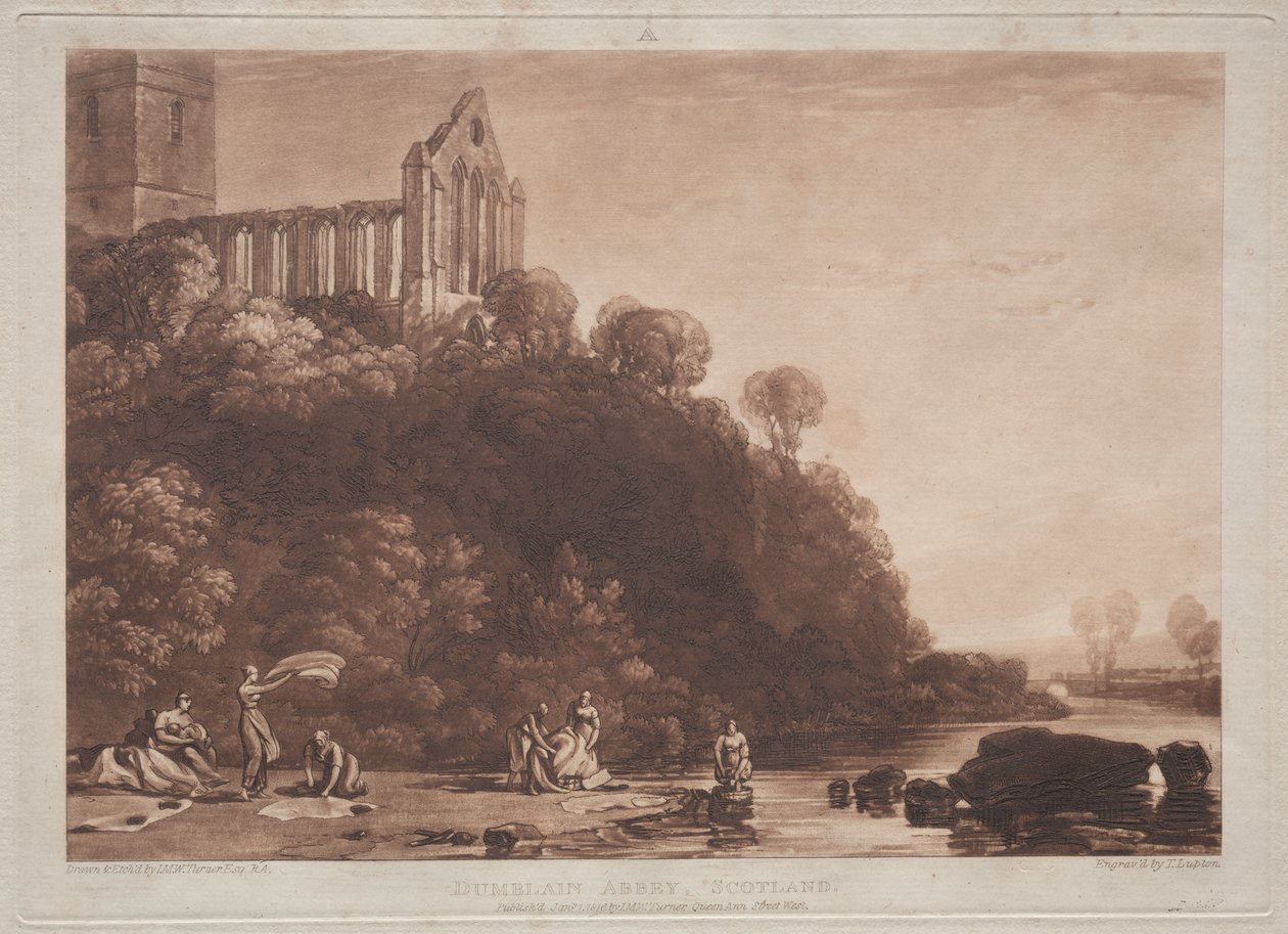 Tutkimuskirja: Dumblain Abbey, Skotlanti tekijältä Unknown artist
