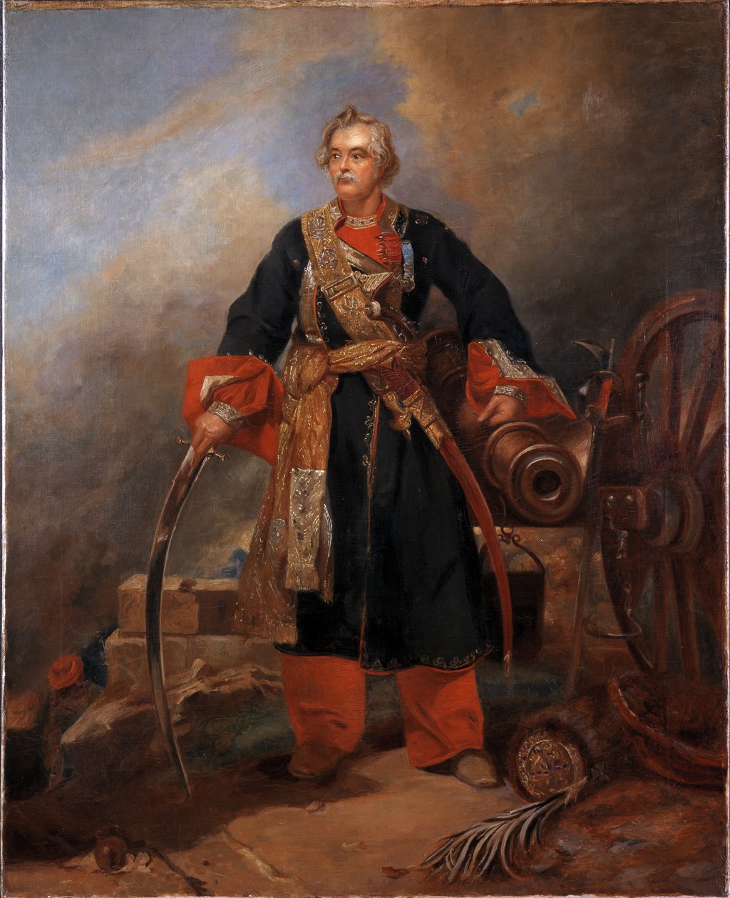 Kenraaliluutnantti Sir John Bennet Hearsey, 2. (Bengal) epäsäännöllinen ratsuväki (Gardner