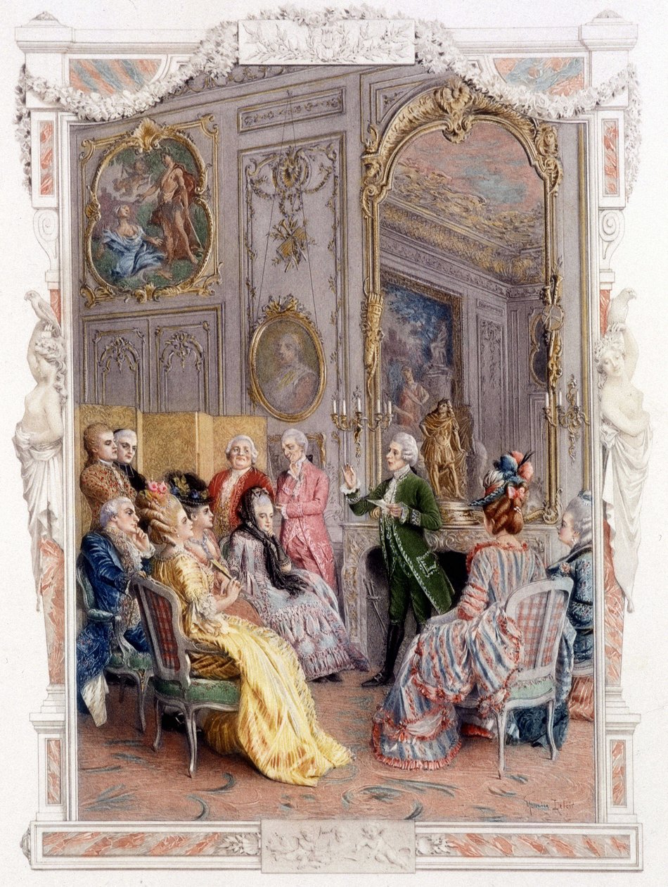 Kirjallisuusmessut 1700-luvulla - "Laadukas nainen menneellä vuosisadalla" tekijältä Unknown artist