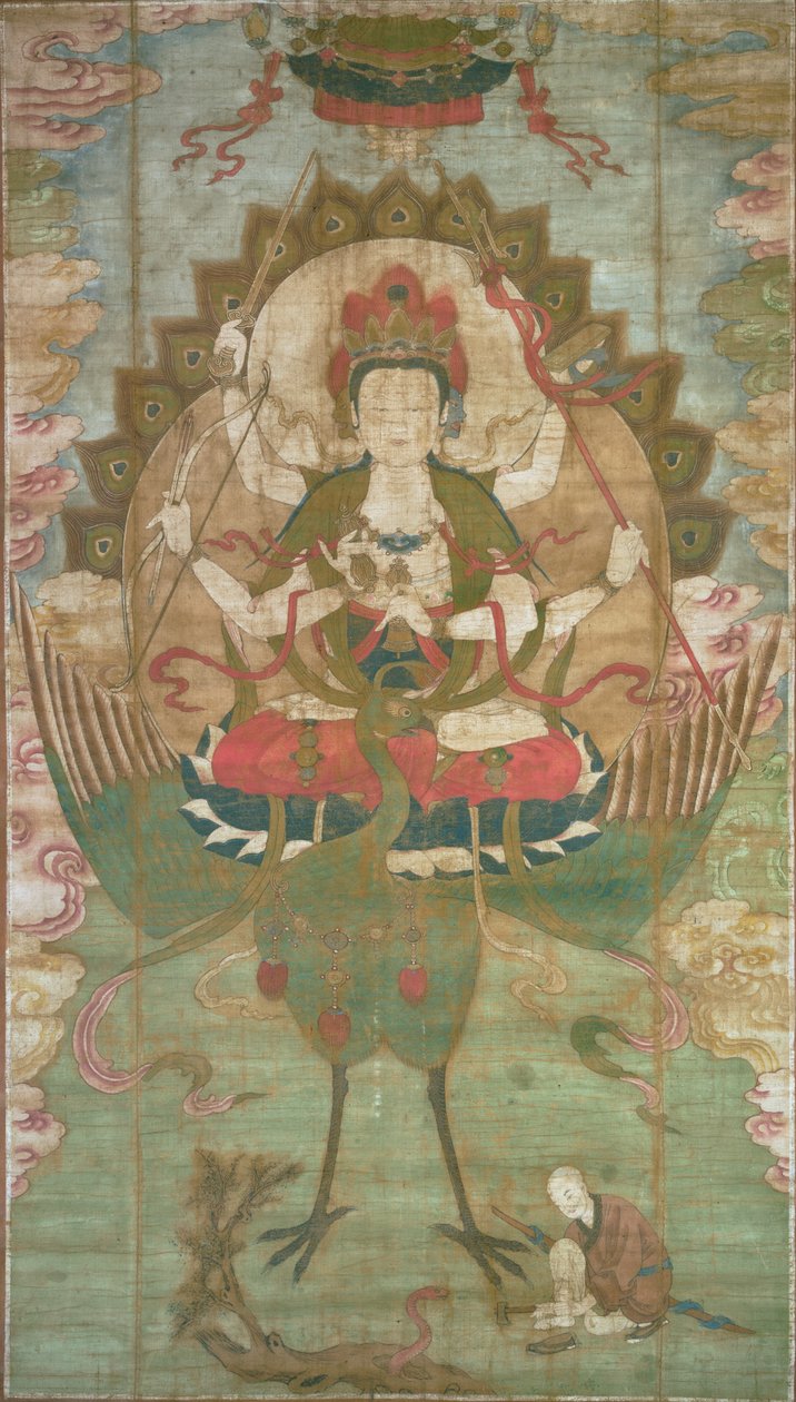 Mahamayuri Vidyaraja tekijältä Unknown artist