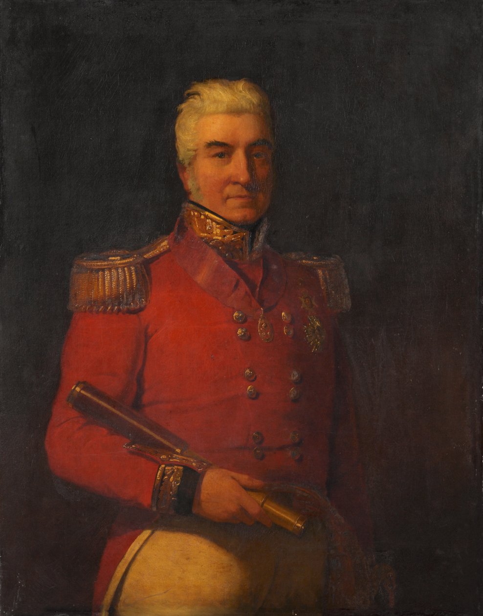 Kenraalimajuri Sir William Morison KCB (1781-1851), Madrasin armeijan esikunta tekijältä Unknown artist