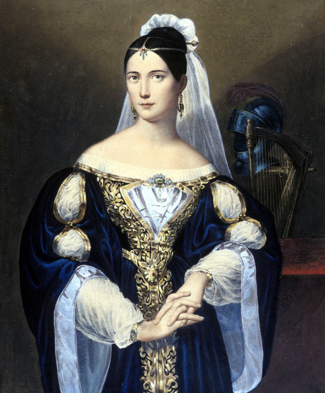Maria de la Felicidad Malibran (1808-1836). tekijältä Unknown artist
