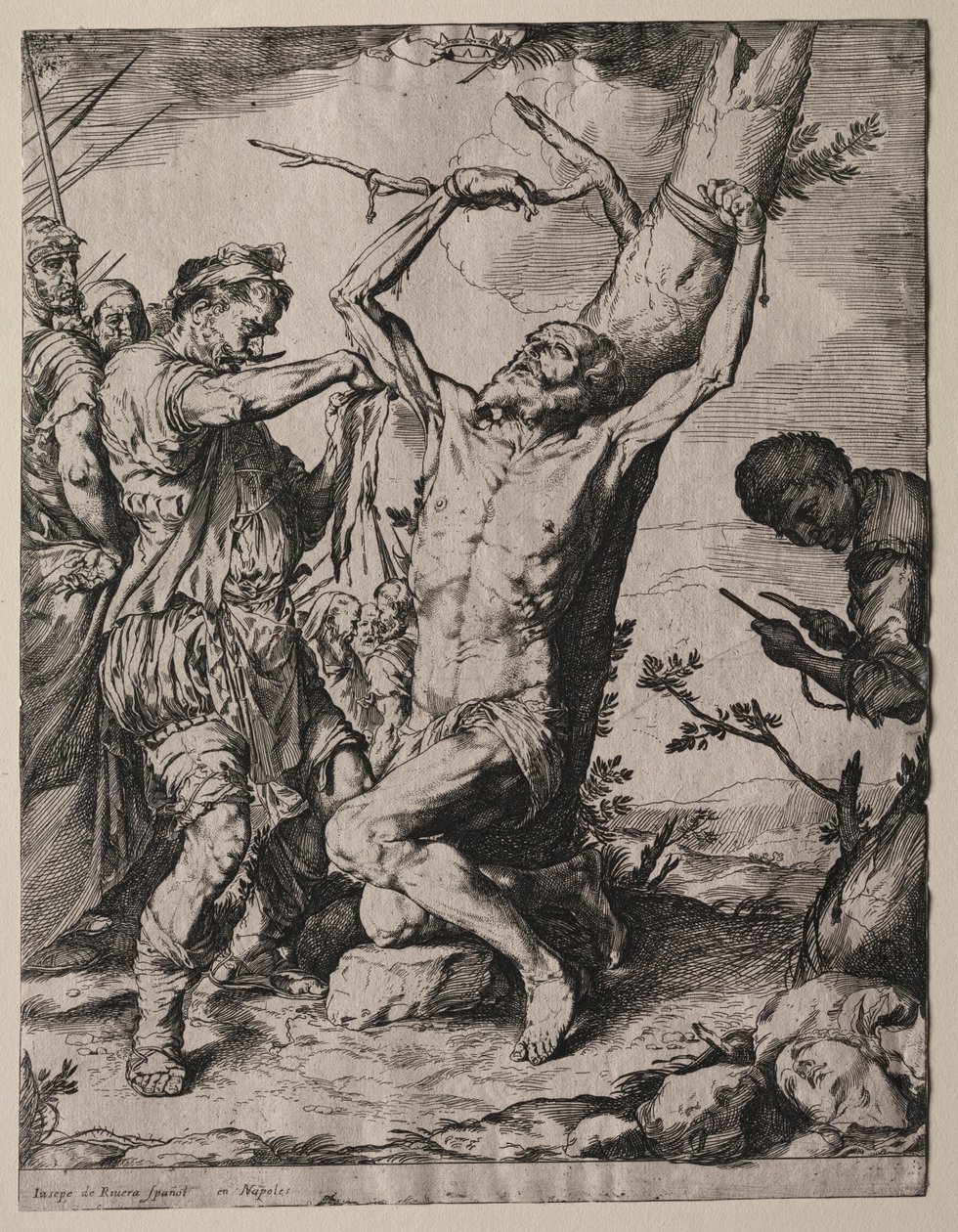 Pyhän Bartolomeuksen marttyyrikuolema tekijältä Unknown artist