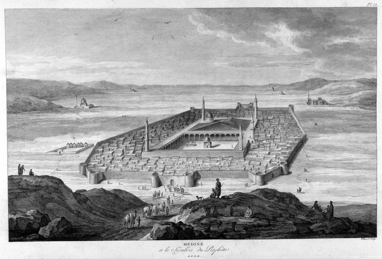 Medine ja kalifien hauta. tekijältä Unknown artist
