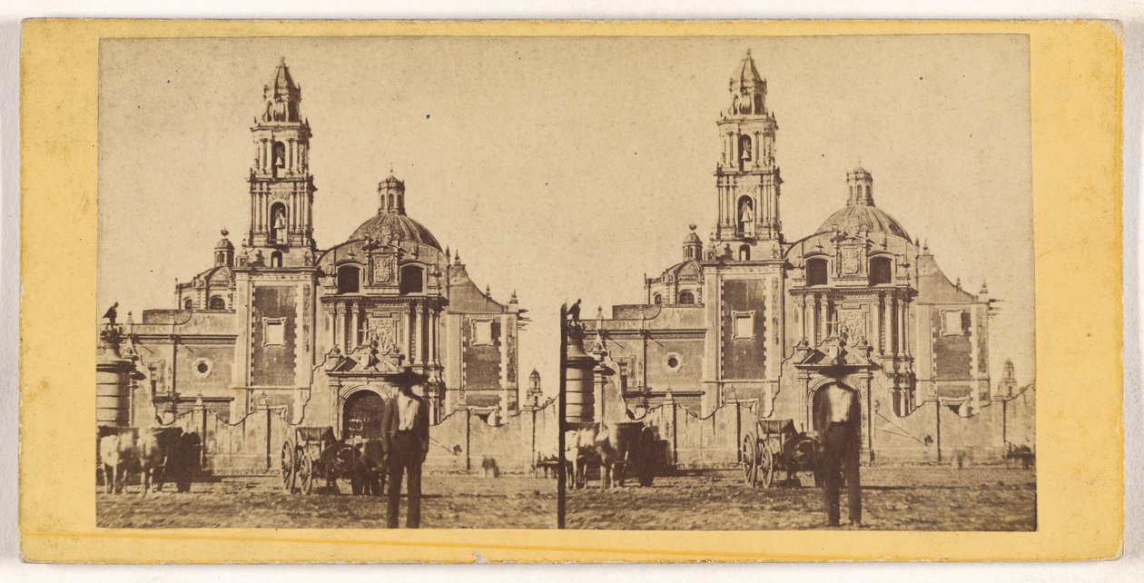 Meksiko (Etelä-Amerikka) Pyhän Dominikuksen kirkko, Mexico City. tekijältä Unknown artist