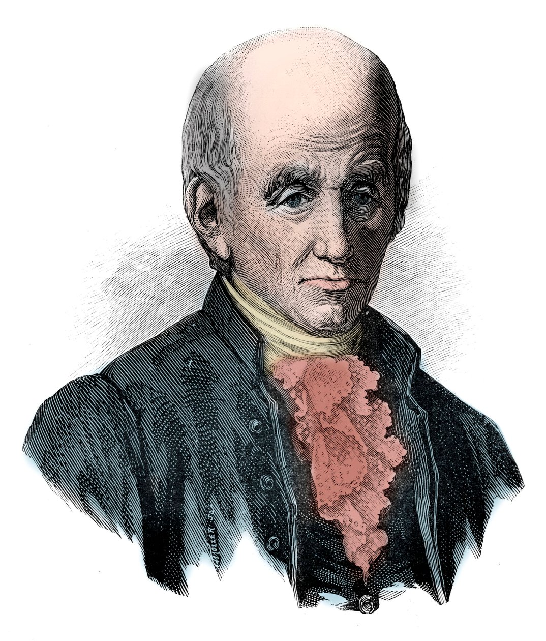 Michel Adanson (1727-1806), ranskalainen kasvitieteilijä. tekijältä Unknown artist