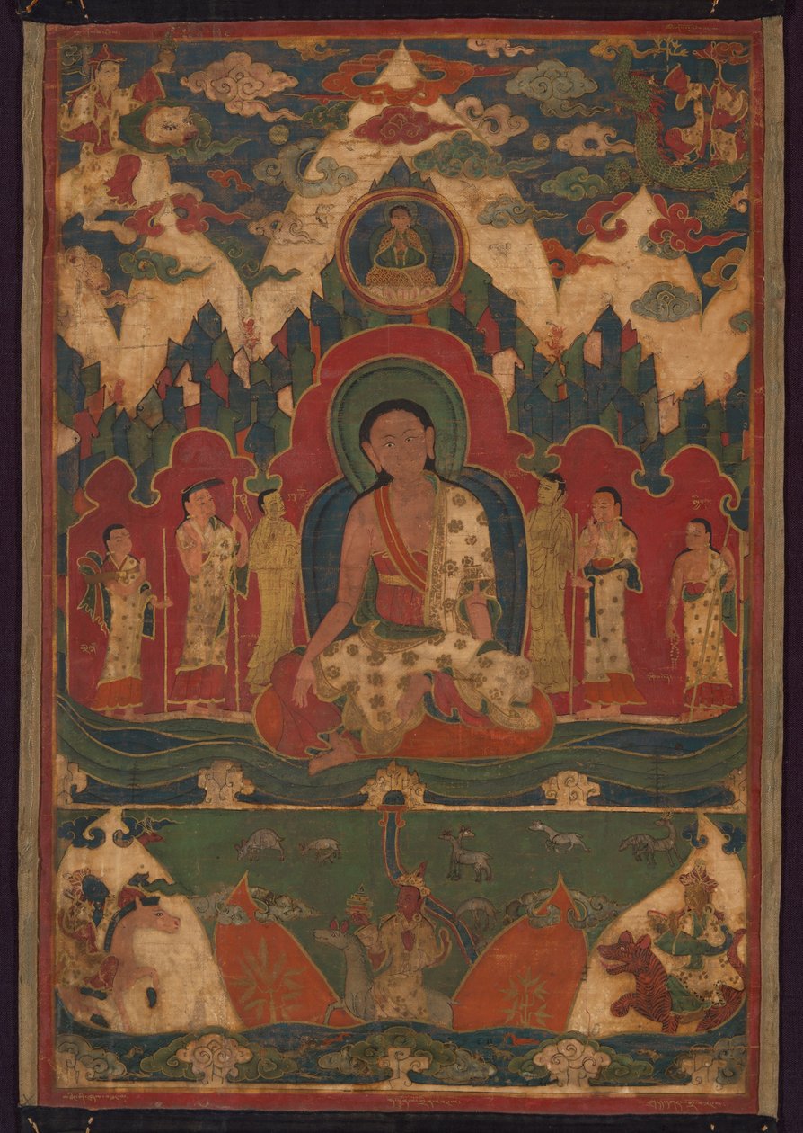 Milarepa Kailash-vuorella tekijältä Unknown artist