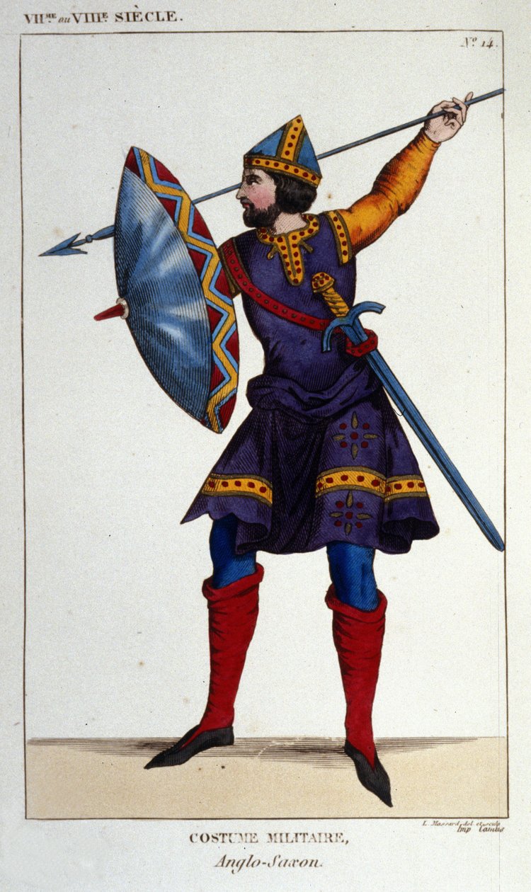 Anglo-soturin sotilasasu - Saxon tekijältä Unknown artist