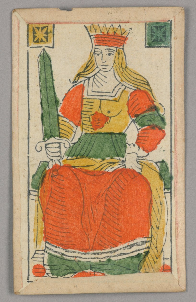 Minchiate (Tarot) -pelikortti tekijältä Unknown artist