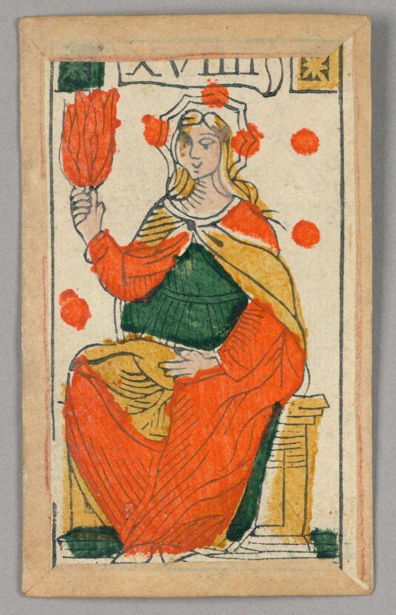 Minchiate (Tarot) -pelikortti tekijältä Unknown artist