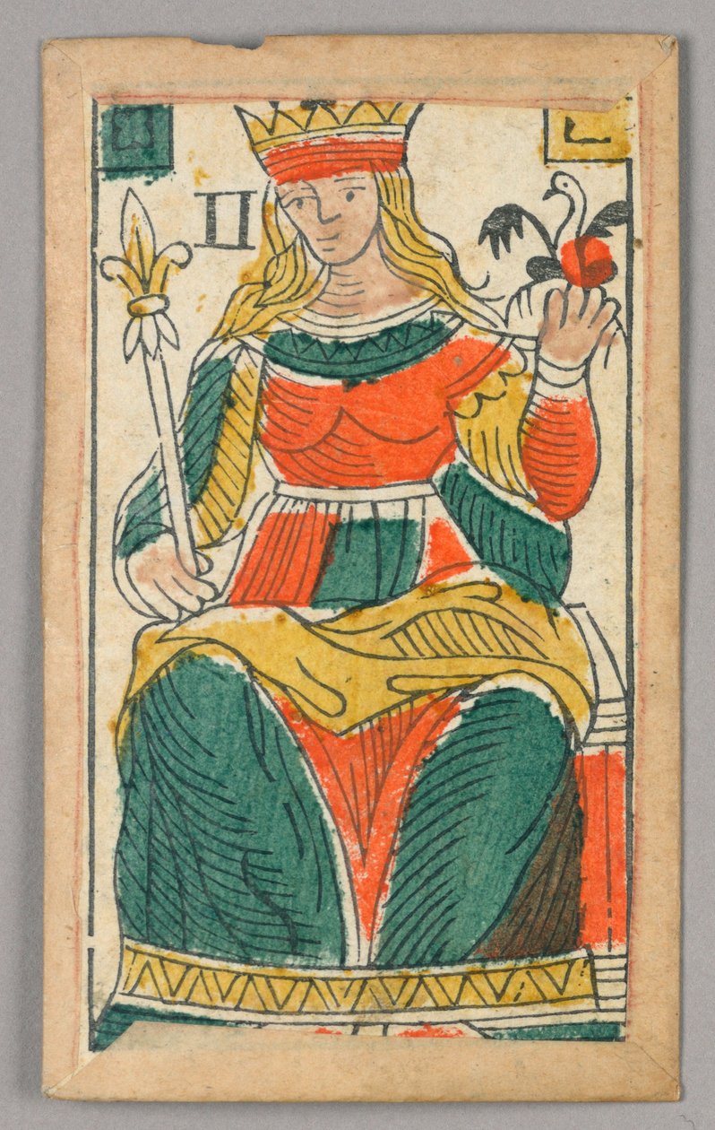 Minchiate (Tarot) -pelikortti tekijältä Unknown artist