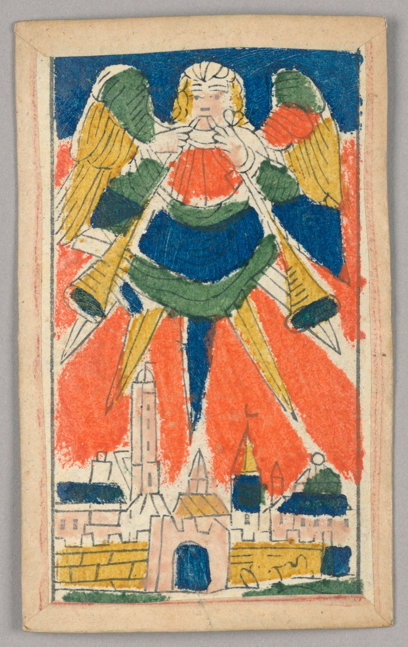 Minchiate (Tarot) -pelikortti tekijältä Unknown artist