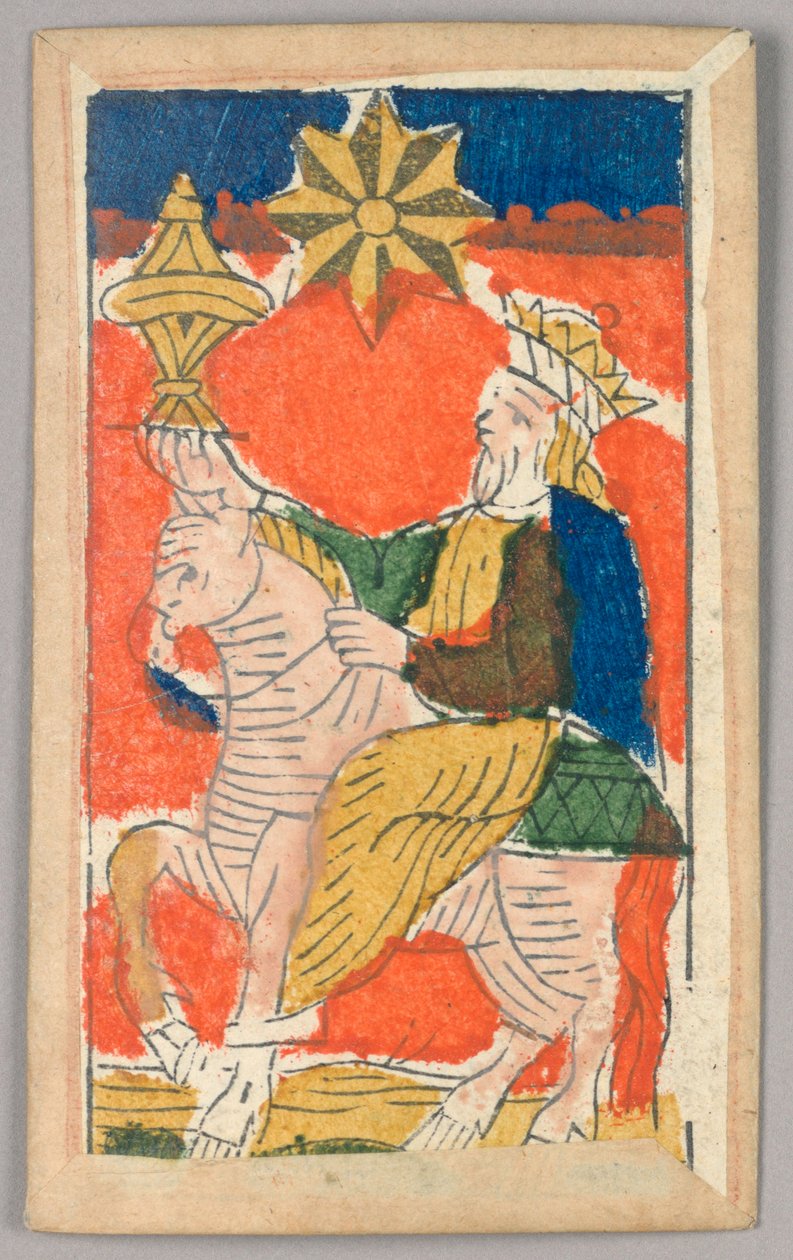 Minchiate (Tarot) -pelikortti tekijältä Unknown artist