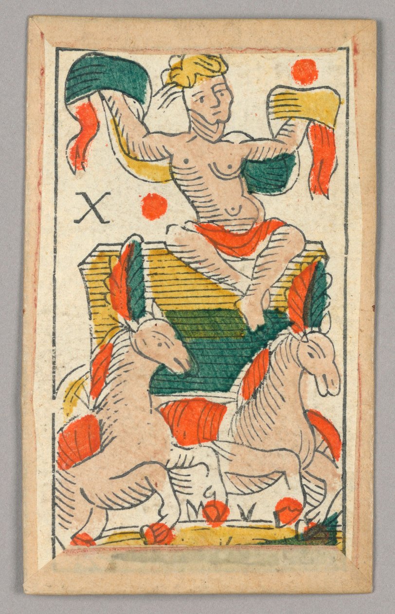 Minchiate (Tarot) -pelikortti tekijältä Unknown artist