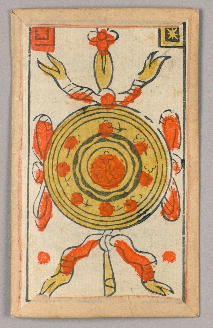 Minchiate (Tarot) -pelikortti tekijältä Unknown artist