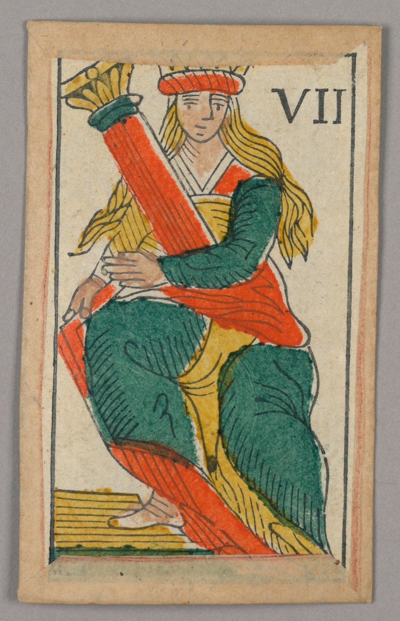 Minchiate (Tarot) -pelikortti tekijältä Unknown artist