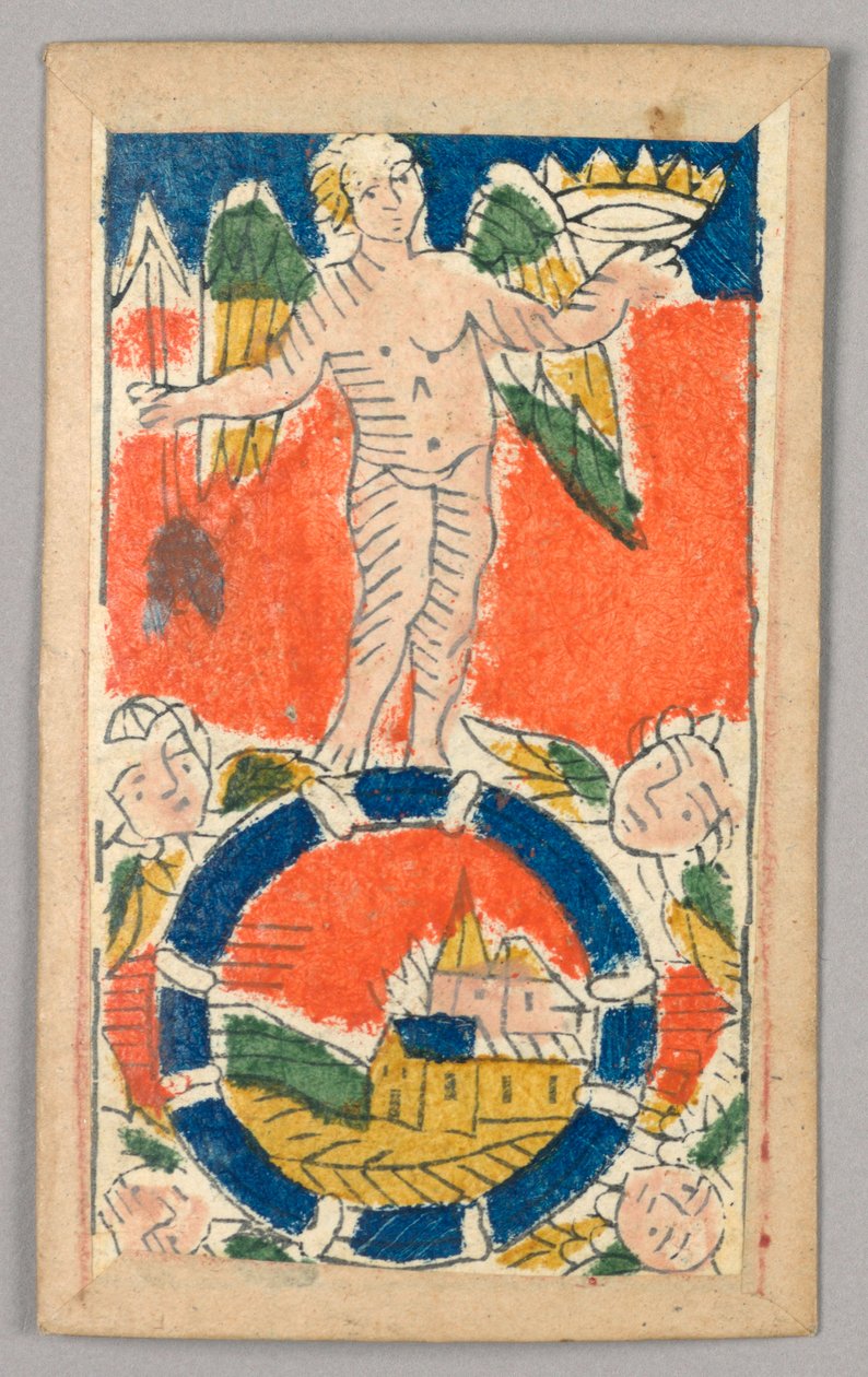 Minchiate (Tarot) -pelikortti tekijältä Unknown artist