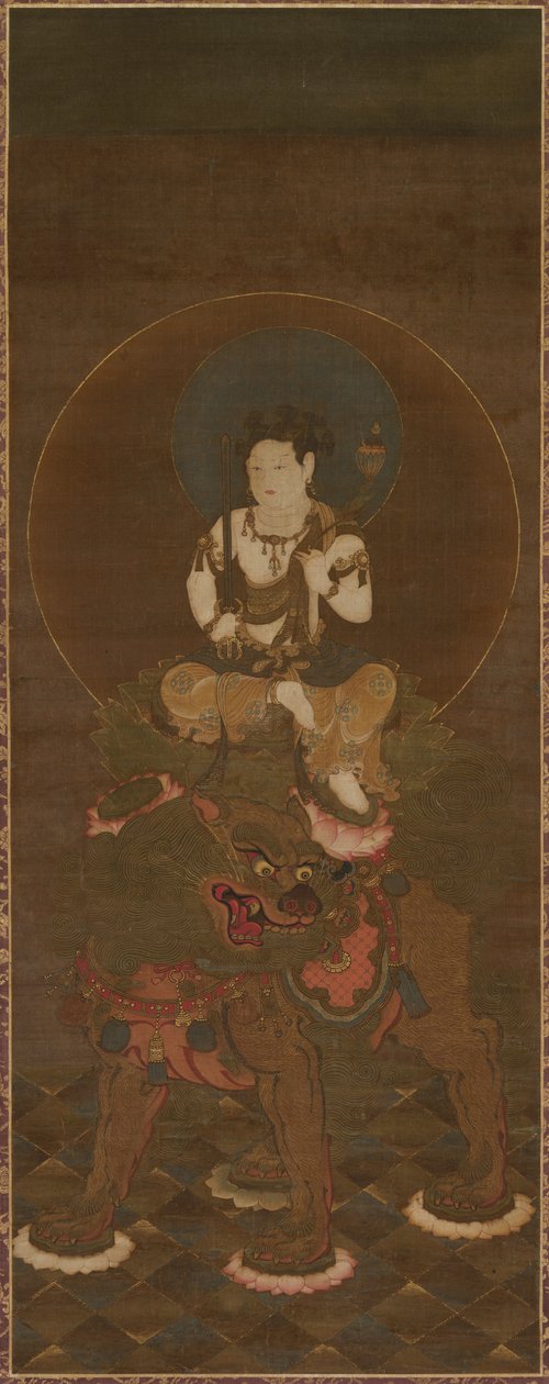Manju viiden kanan kanssa (Gokei Manju) tekijältä Unknown artist