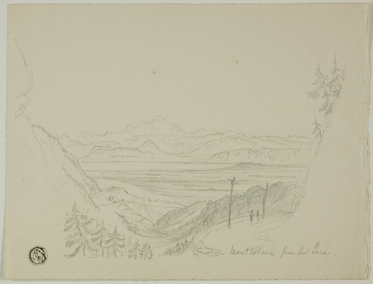 Mont Blanc Juralta tekijältä Unknown artist