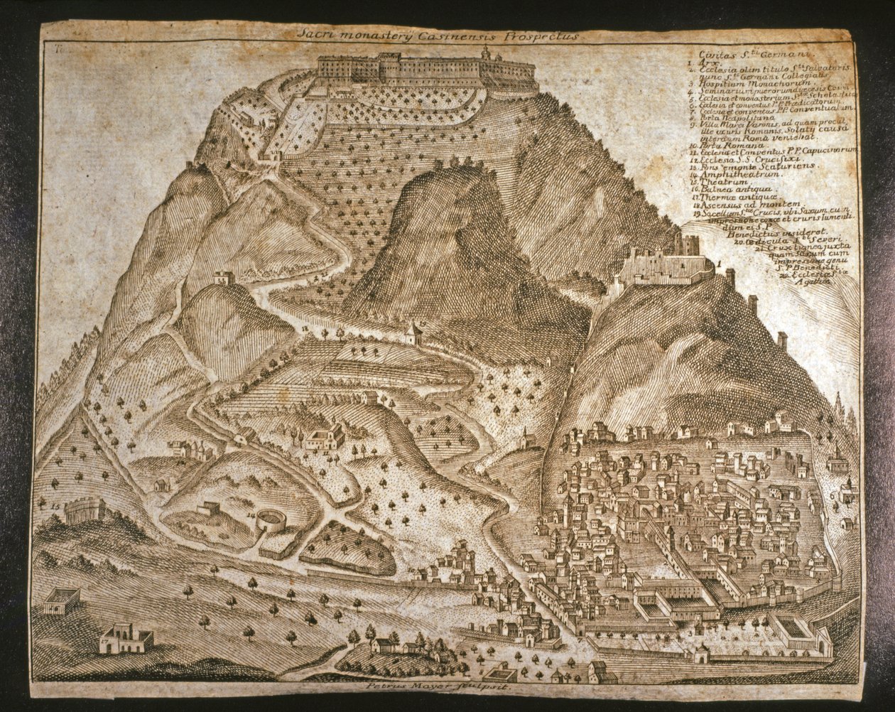 Montecassino: Montecassino: Luostari tekijältä Unknown artist