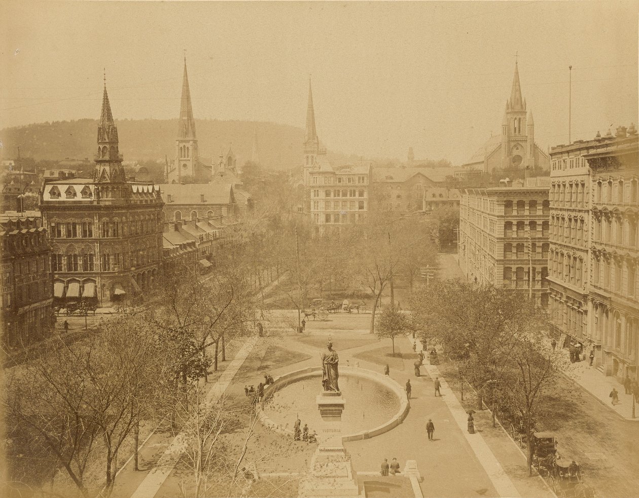 Montreal, Place Victoria tekijältä Unknown artist