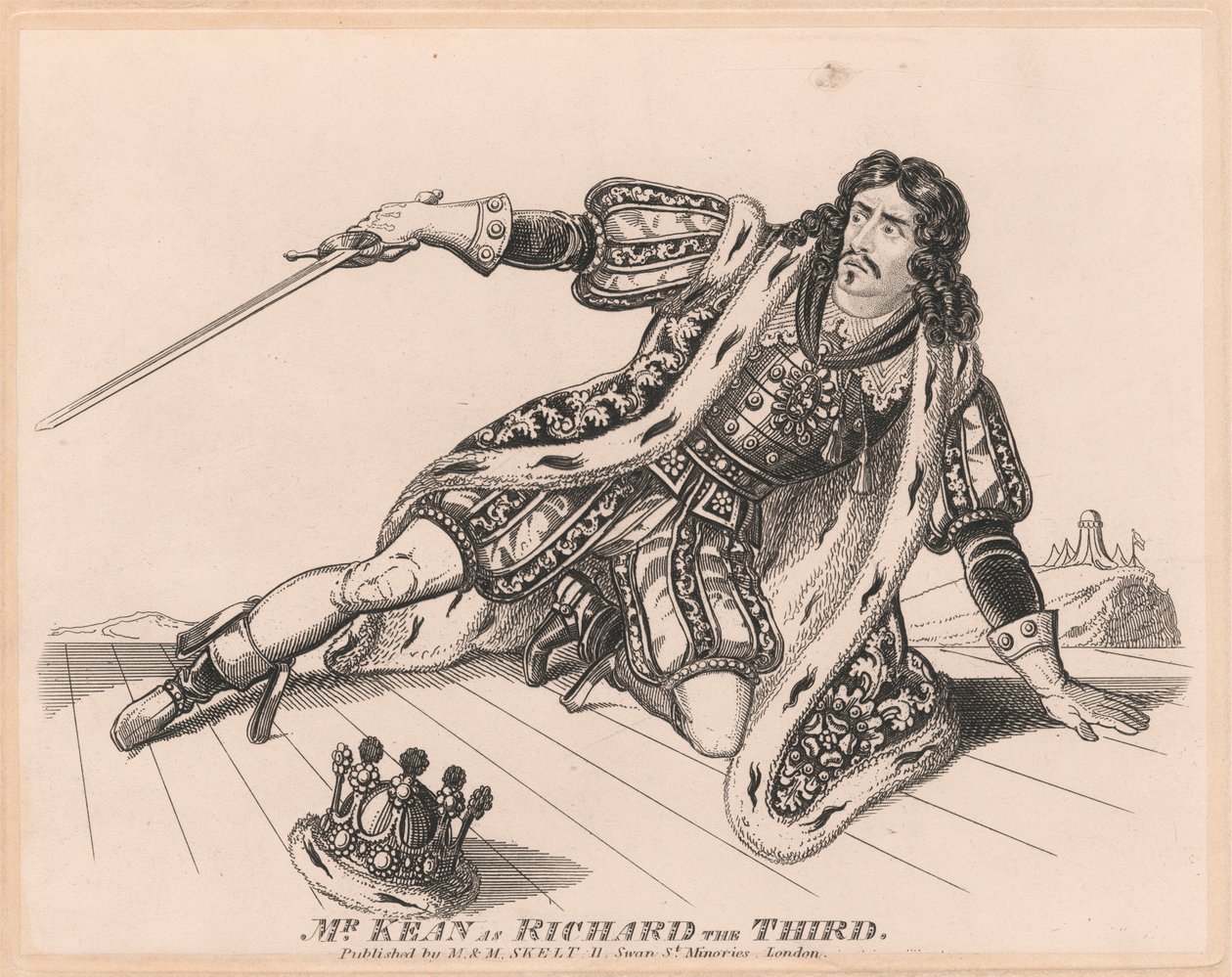 Mr. Kean Richard III:na tekijältä Unknown artist