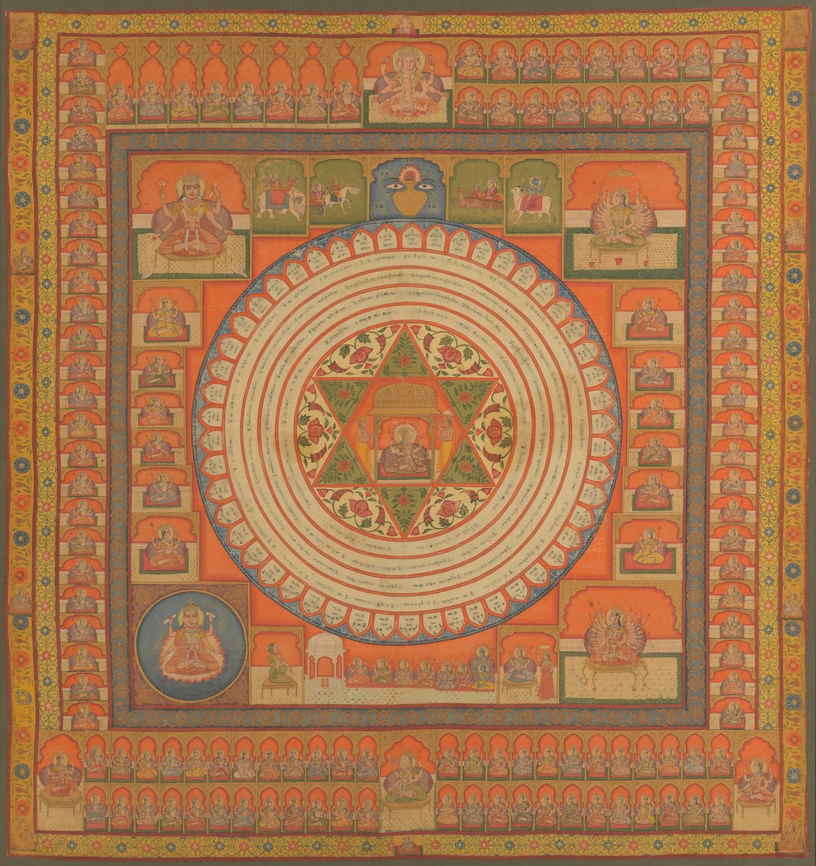 Mystinen kaavio (Yantra) tekijältä Unknown artist
