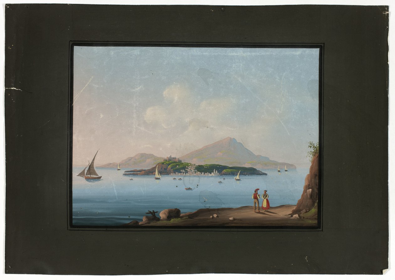 Napoli Vesuviuksen kanssa tekijältä Unknown artist