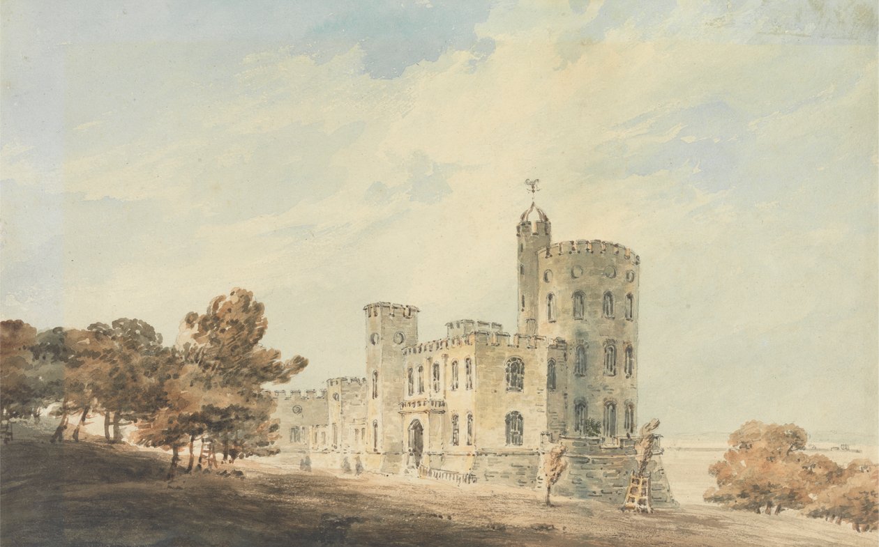 Norrisin linna, Isle of Wight tekijältä Unknown artist