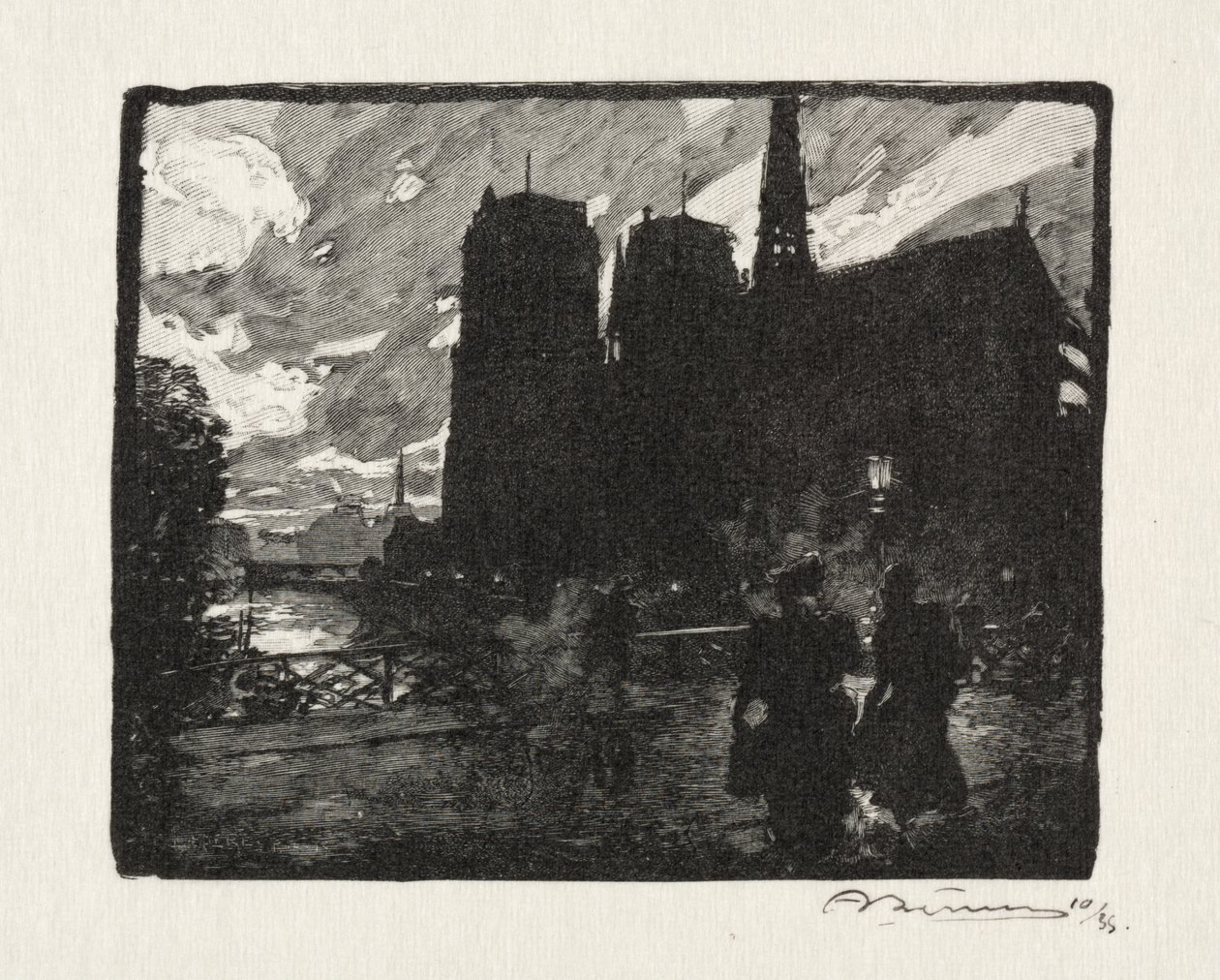 Notre Dame, ilta tekijältä Unknown artist